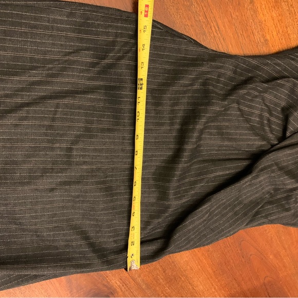 Dolce & Gabbana size 40 aka 4 strapless pinstripe dress built in bustier - Picture 15 of 16